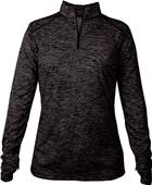 Badger Sport Tonal Blend Ladies 1/4 Zip Pullover