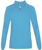 Badger Sport Tonal Blend Ladies 1/4 Zip Pullover