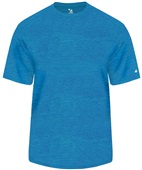 Badger Sport Adult Youth Tonal Blend Tee ELECTRIC BLUE TONAL BLEND Primary