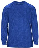 Badger Sport Adult Tonal Blend Long Sleeve Tee