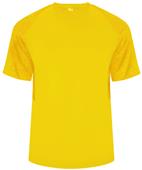 Badger Sport Adult Youth Tonal Blend Panel Tee Badger Sport Adult Youth Tonal Blend Panel Tee