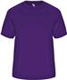 Mens Vented Back T Shirt (Black,Sky,Forest,Gold,Graphite,Maroon,Navy,Purple,Red,Royal,Silver,WT) PU - PURPLE Primary
