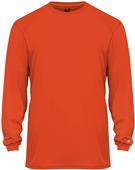 Badger Adult Youth Ultimate Softlock Long Sleeve Tee BURNT ORANGE Primary