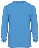 Badger Adult Youth Ultimate Softlock Long Sleeve Tee COLUMBIA BLUE Primary