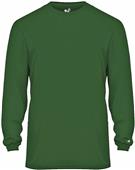 Badger Adult Youth Ultimate Softlock Long Sleeve Tee FOREST Primary