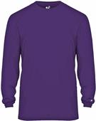 Badger Adult Youth Ultimate Softlock Long Sleeve Tee PURPLE Primary