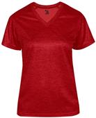 Badger Sport Ladies Tonal Blend Ladies V-Neck Tee