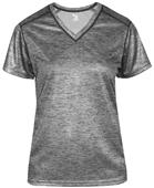 Badger Sport Ladies Tonal Blend Ladies V-Neck Tee