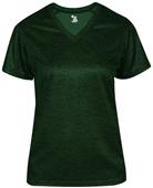 Badger Sport Ladies Tonal Blend Ladies V-Neck Tee