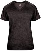 Badger Sport Ladies Tonal Blend Ladies V-Neck Tee