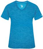 Badger Sport Ladies Tonal Blend Ladies V-Neck Tee