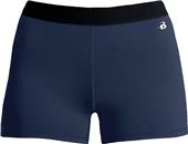 Badger Ladies Girls Pro-Compression Shorts