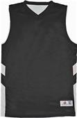 Badger B-Pivot Men Youth Reversible Basketball Tank Outside: BLACK/WHITE, Inside: WHITE/BLACK Primary