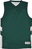 Badger B-Pivot Men Youth Reversible Basketball Tank Outside: FOREST/WHITE, Inside: WHITE/FOREST Primary