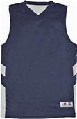 Badger B-Pivot Men Youth Reversible Basketball Tank Outside: NAVY/WHITE, Inside: WHITE/NAVY Primary