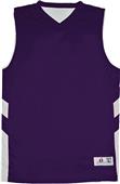 Badger B-Pivot Men Youth Reversible Basketball Tank Outside: PURPLE/WHITE, Inside: WHITE/PURPLE Primary