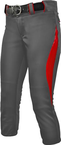 Champro Women Girls Traditional Surge Low-Rise Softball Pants