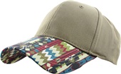 Aztec Solid And Mesh Caps AZTEC/KHAKI Primary