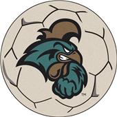 Fan Mats NCAA Coastal Carolina Soccer Ball Mat