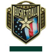 Hasty Awards 2.25" Liberty Basketball Medals M-742 Hasty Awards 2.25" Liberty Basketball Medals M-742