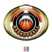 Hasty Award Halo Basketball Epic Insert Medal Hasty Award Halo Basketball Epic Insert Medal