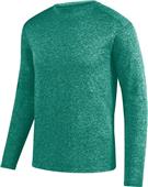 Adult Long Sleeve Heathered Tee Shirt Adult Long Sleeve Heathered Tee Shirt