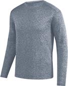 Adult Long Sleeve Heathered Tee Shirt Adult Long Sleeve Heathered Tee Shirt