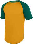 Augusta Adult Youth Attain Diamond Wicking Short Sleeve Baseball Jersey