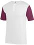WHITE/MAROON