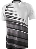 High Five Adult/Youth Galactic Soccer Jersey WHITE/BLACK/GRAPHITE Primary