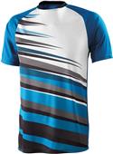 High Five Adult/Youth Galactic Soccer Jersey POWER BLUE/BLACK/WHITE Primary