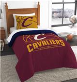 Northwest NBA Cleveland Cavaliers Reverse Slam Twin Comforter/Sham Set