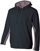 A4 Adult Youth Full Zip Color Block Fleece Hoodie