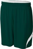 A4 Reversible Double Double Basketball Shorts 10" Adult 9" Youth