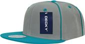 Decky Piped Crown Snapback Cap