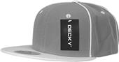 Decky Piped Crown Snapback Cap