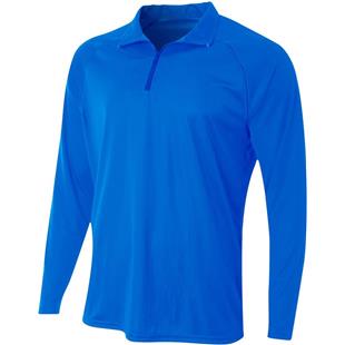 A4 Adult Daily 1/4 Zip Long Sleeve Pullover