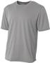 A4 Adult Youth Topflight Heather Tee ATHLETIC HEATHER Primary