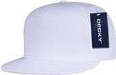 Decky 7 Panel Cotton Snapback Cap