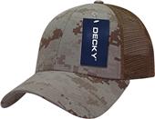 Decky Structured Camo Trucker Cap