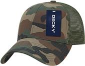 Decky Structured Camo Trucker Cap