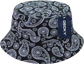 Decky Relaxed Paisley Bucket Hat 459