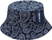 Decky Relaxed Paisley Bucket Hat 459