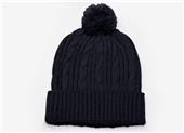 Pacific Headwear Cable Knit Pom-Pom Beanie