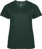 Badger Womens Ultimate Softlock V-Neck Tee