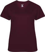 Badger Womens Ultimate Softlock V-Neck Tee