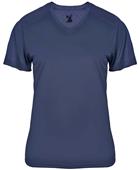 Badger Womens Ultimate Softlock V-Neck Tee