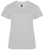 Badger Womens Ultimate Softlock V-Neck Tee