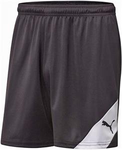 black puma soccer shorts