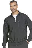 Infinity Mens Zip Front Scrub Jacket